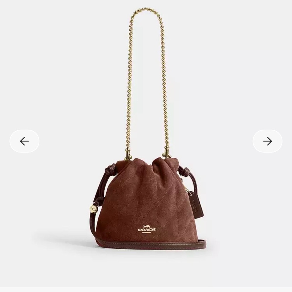 Faye Mini Drawstring Bag - Picture 2 of 9